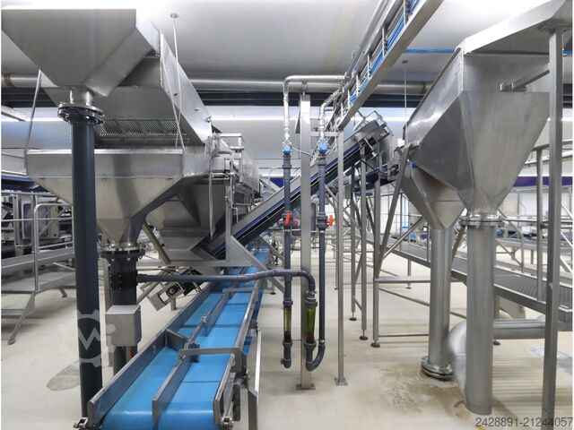 Potato sorting line Odenberg, Tomra 