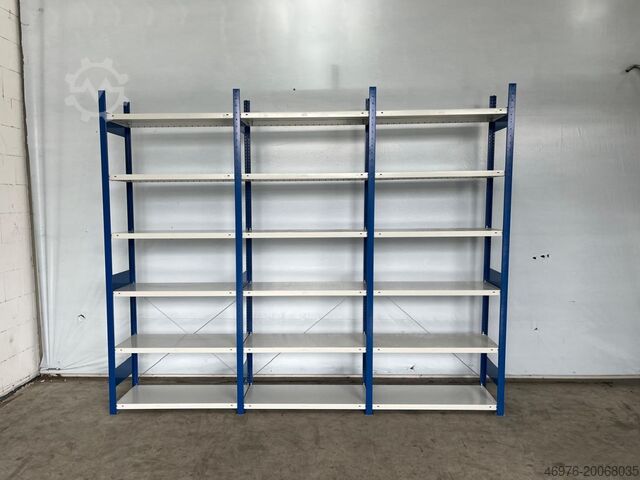 Hoogbouwmagazijn META CLIP / Regallänge: 3,20 lfm. Abm.: 2490 x 635mm