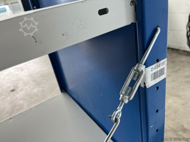 Hoogbouwmagazijn META CLIP / Regallänge: 3,20 lfm. Abm.: 2490 x 635mm