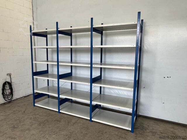 Hoogbouwmagazijn META CLIP / Regallänge: 3,20 lfm. Abm.: 2490 x 635mm