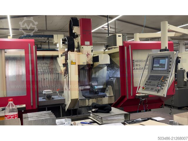 Centro de usinagem 3/5 eixos HEDELIUS RS60 KM 2000