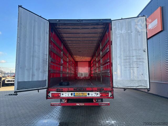 Συρόμενοι μουσαμάδες Pacton NIEUWE ZEILEN / alu zijborden + planken / hardh...