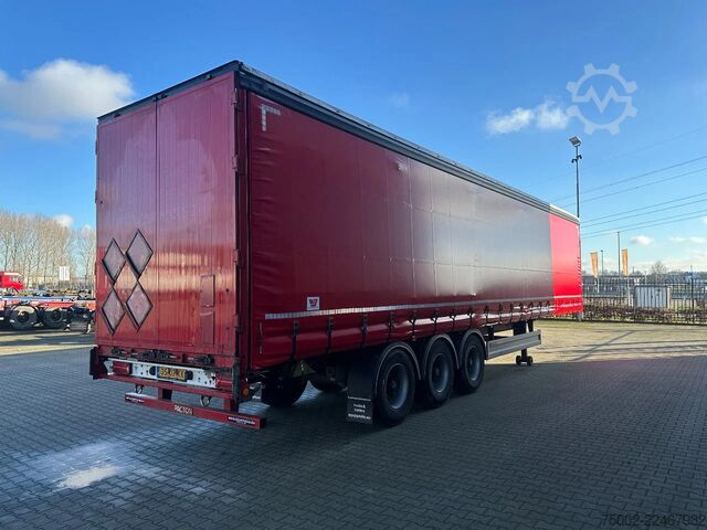 Συρόμενοι μουσαμάδες Pacton NIEUWE ZEILEN / alu zijborden + planken / hardh...