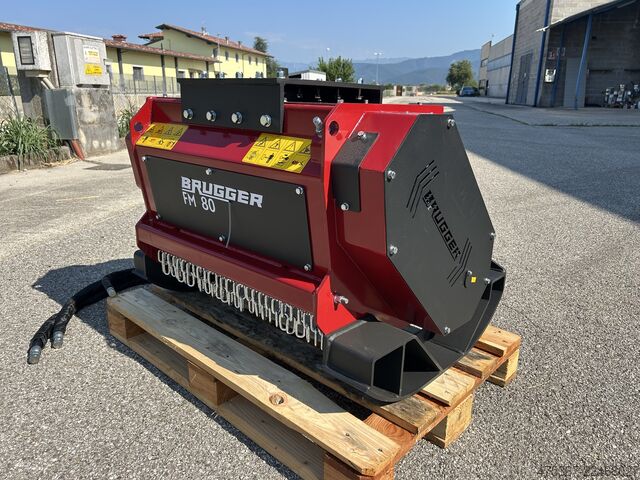 Skovbrugsmaskine Brugger BFM 80 Bagger Forstmulcher