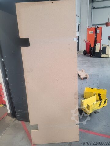 Ensidet kragarmreol, 60 cm, spånplade SSI-Schäfer Kragarm