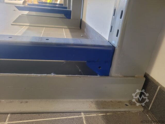 Ensidet kragarmreol, 60 cm, spånplade SSI-Schäfer Kragarm
