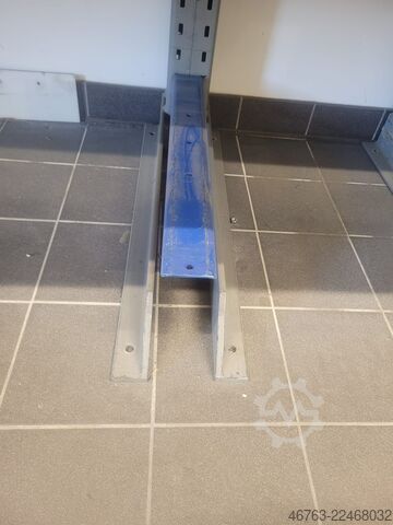 Ensidet kragarmreol, 60 cm, spånplade SSI-Schäfer Kragarm
