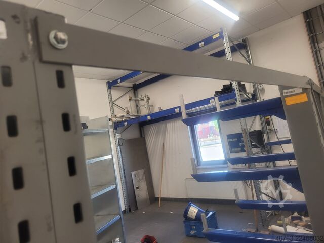 Ensidet kragarmreol, 60 cm, spånplade SSI-Schäfer Kragarm