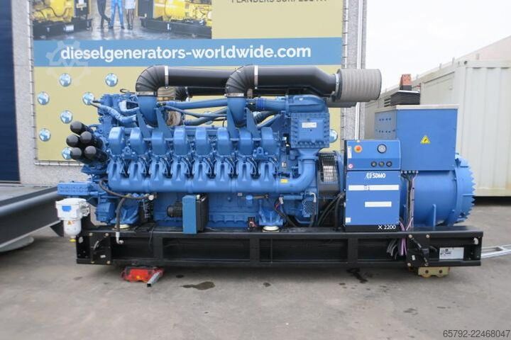 2008 MTU 16V4000G63 - 2200 kVA MTU 16V4000G63