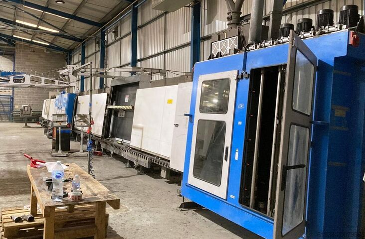 Productiemachine voor isolerend glas BYSTRONIC / LENHARDT 4000 x 1600, IGU Line – Double Gas Press
