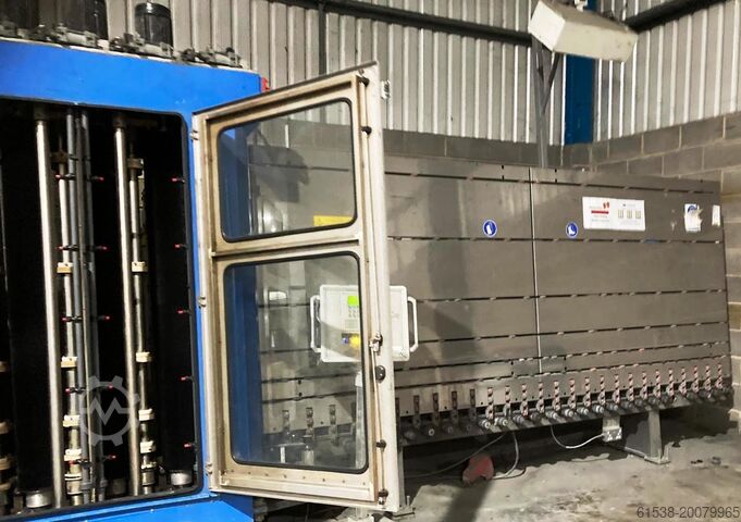 Productiemachine voor isolerend glas BYSTRONIC / LENHARDT 4000 x 1600, IGU Line – Double Gas Press