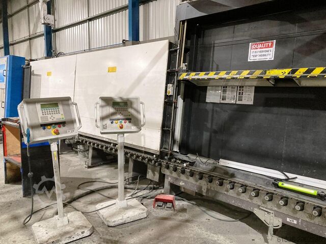 Productiemachine voor isolerend glas BYSTRONIC / LENHARDT 4000 x 1600, IGU Line – Double Gas Press