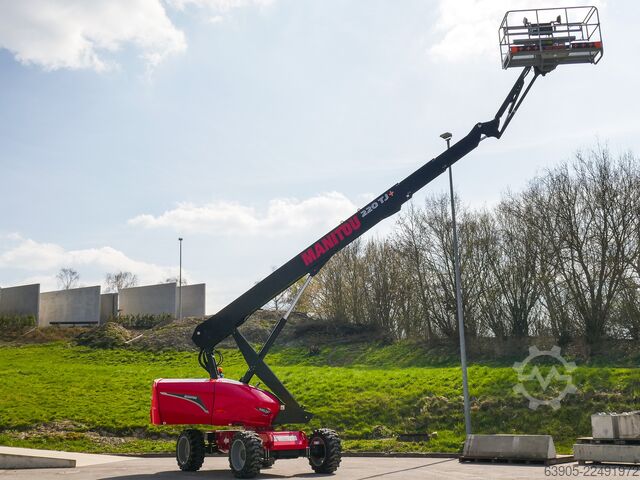 Telescopisch werkplatform Manitou 220 TJ Plus