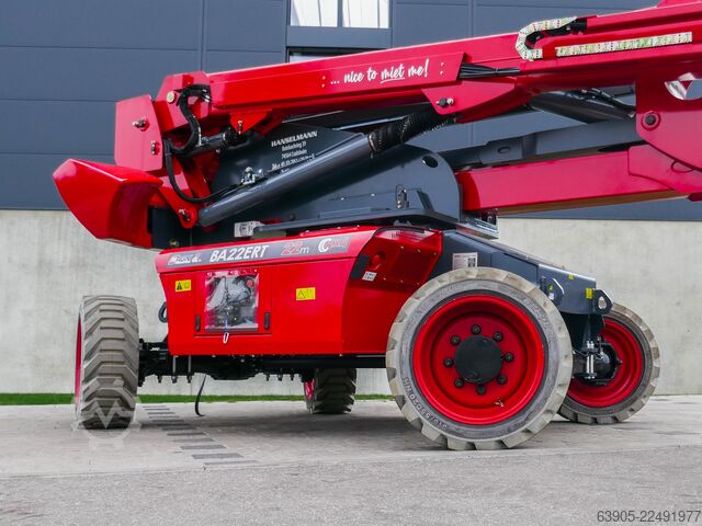 Scharnierende telescopische hoogwerker Magni BA22ERT