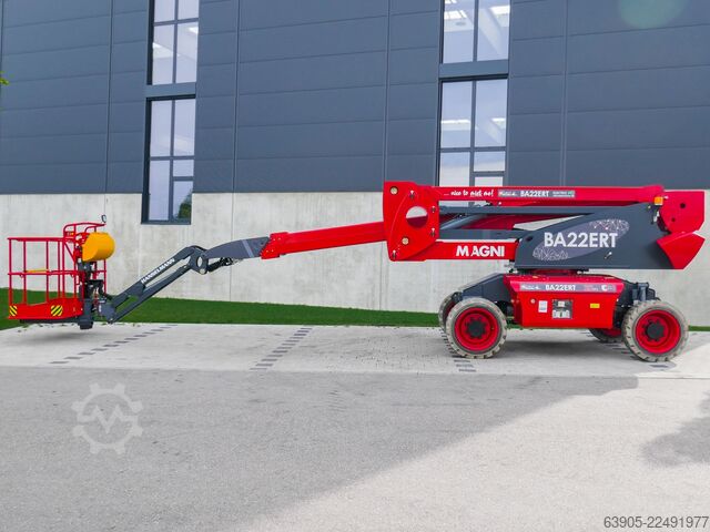 Scharnierende telescopische hoogwerker Magni BA22ERT
