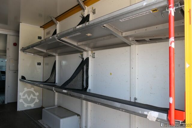 Vrachtwagen met bakwagen iveco Daily 35 S11 C30C AUTOMATIK KAMERA Regale LUFT DURCHGANG EURO-5 CoC