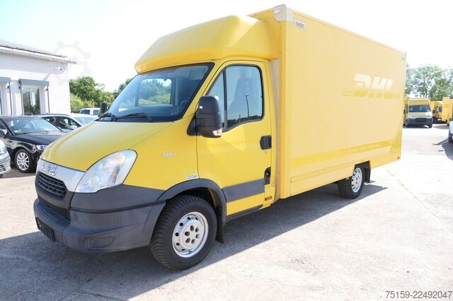 Vrachtwagen met bakwagen iveco Daily 35 S11 C30C AUTOMATIK KAMERA Regale LUFT DURCHGANG EURO-5 CoC