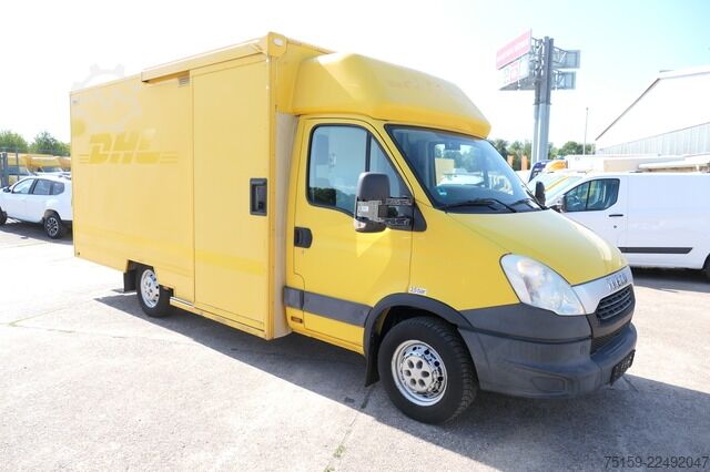 Vrachtwagen met bakwagen iveco Daily 35 S11 C30C AUTOMATIK KAMERA Regale LUFT DURCHGANG EURO-5 CoC