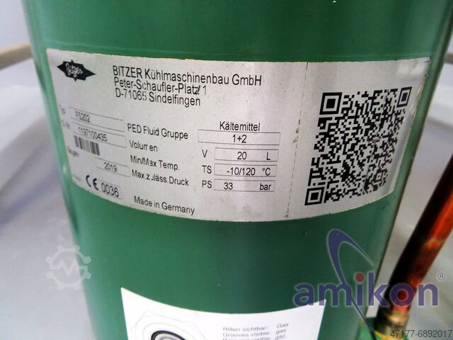 Koeleenheid Bitzer Kälteaggregat S6F-30.2Y-40P mit RO-Anlage & Schalldämmkapsel