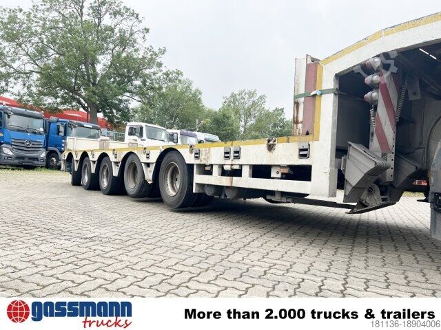 Low loader semitrailer ES-GE 5.SOU-25-50.3N, Teleskopierbar