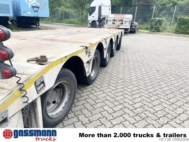 Low loader semitrailer ES-GE 5.SOU-25-50.3N, Teleskopierbar