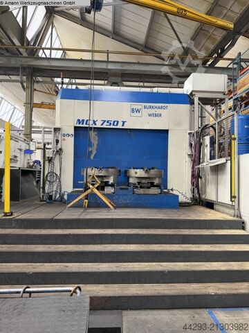 Machining Center - Horizontal BURKHARDT & WEBER MCX 750HVP+T