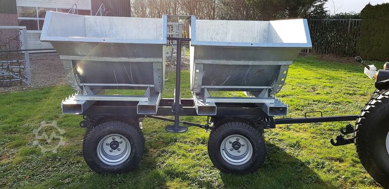 Agromac kantelbakkenwagen tractor trailer  Agromac kantelbakkenwagen