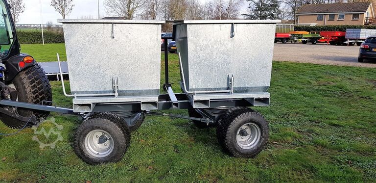 Agromac kantelbakkenwagen tractor trailer  Agromac kantelbakkenwagen