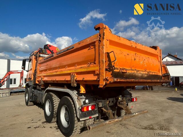 Driewegkiepwagen Mercedes-Benz Arocs2648/3 S.-Kipper Meiler/Palfinger