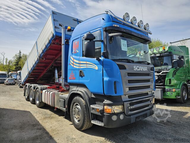Tre-sidet tipbil SCANIA R500LB8X4*4HNB Dreiseitenkipper 18cubic