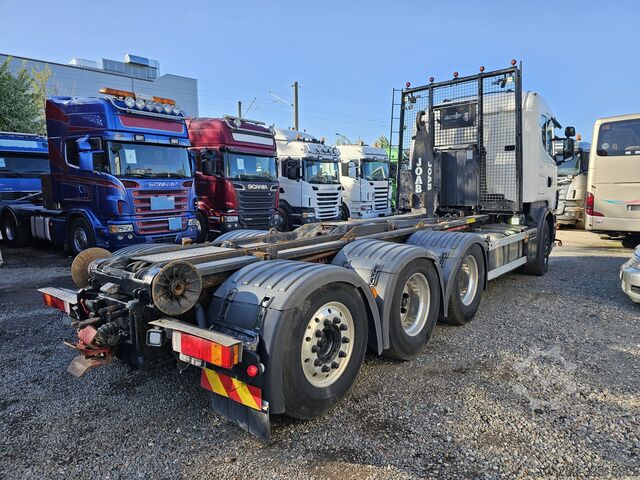 Kroghejselastbil SCANIA R480LB 8X4*4HHA MOTORSCHADEN! 3-Pedal J