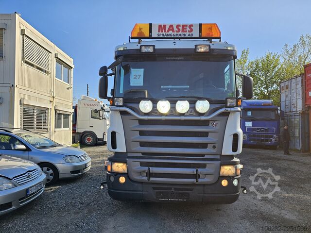 Kroghejselastbil SCANIA R480LB 8X4*4HHA MOTORSCHADEN! 3-Pedal J