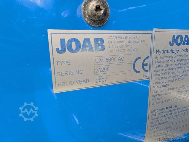 Hakowiec Volvo FH520 -37 8X4 JOAB Lift+Lenkachse Blatt/