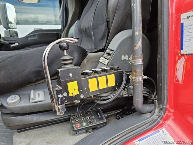 TGA 35.463 FDLC 8x4 Arc/Aer Axă direcțională MAN TGA 35.463 FDLC 8x4 Blatt/Luft Lenkachse