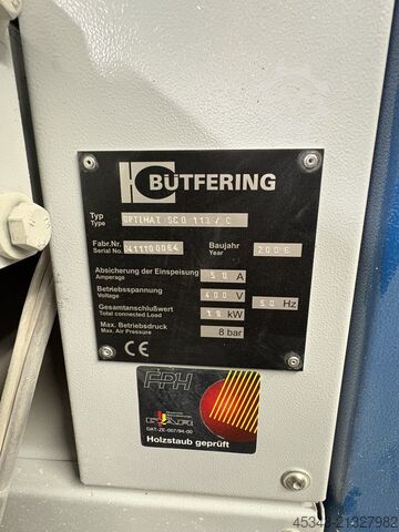 μηχανή φαρδιάς ταινιολειαντήρα BÜTFERING SCO 113