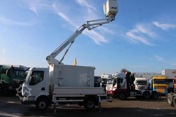 Aerial platform Renault Midlum 220 + 14METER + EURO 5