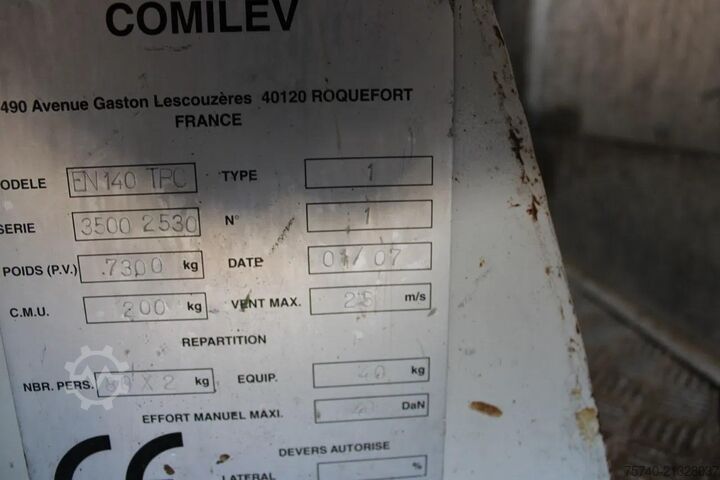 Aerial platform Renault Midlum 220 + 14METER + EURO 5