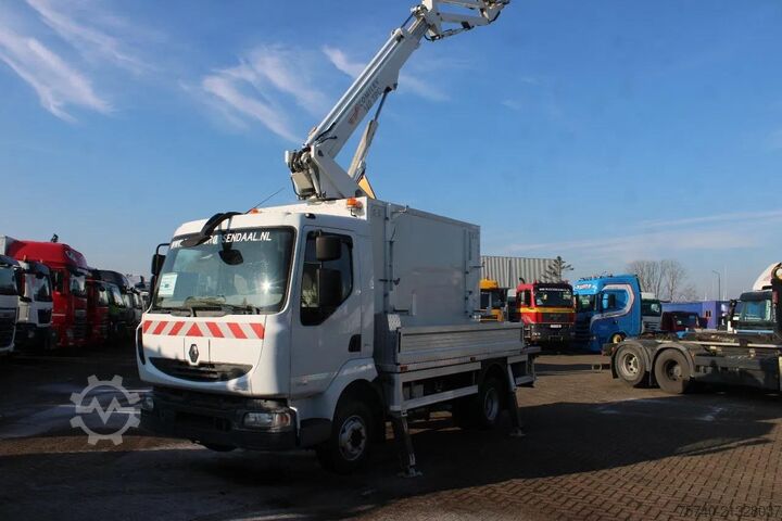 Aerial platform Renault Midlum 220 + 14METER + EURO 5