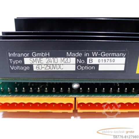 Component Infranor SMVE 2401 M20 Elektronikmodul
