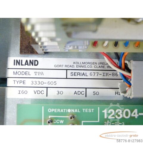 Component Inland Kollmorgen TPA 3330-605 Servo Verstärker - ! -