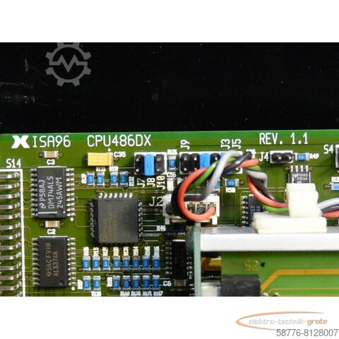 Component  JanichKlass AMT CPU Board 486DX Rev. 1.1