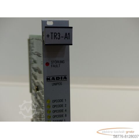 Komponens  Kadia SPK 2000.40 EAU0100022 uer. + Analog SN 47302ETG