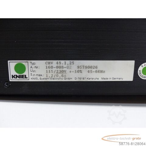 Komponente KNIEL Kniel CHV 48.1,25