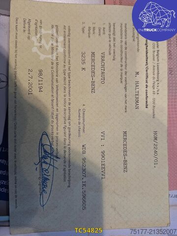 Přeprava kontejnerů Mercedes-Benz Actros 3235