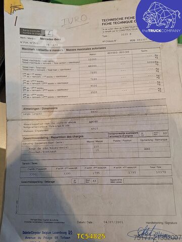 Přeprava kontejnerů Mercedes-Benz Actros 3235