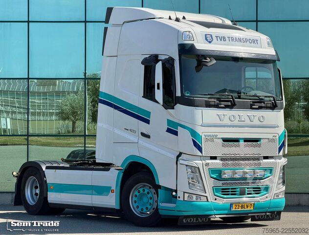 Tracteur routier standard VOLVO FH 13.420 EURO 6 FULL SPOILER 2x TANKS ONLY 566.