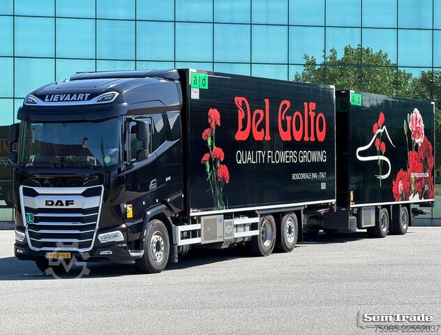 Camion frigorifique DAF XG 480 EURO 6E FAR 50 CC COMBI FLOWER WIDE CARRI