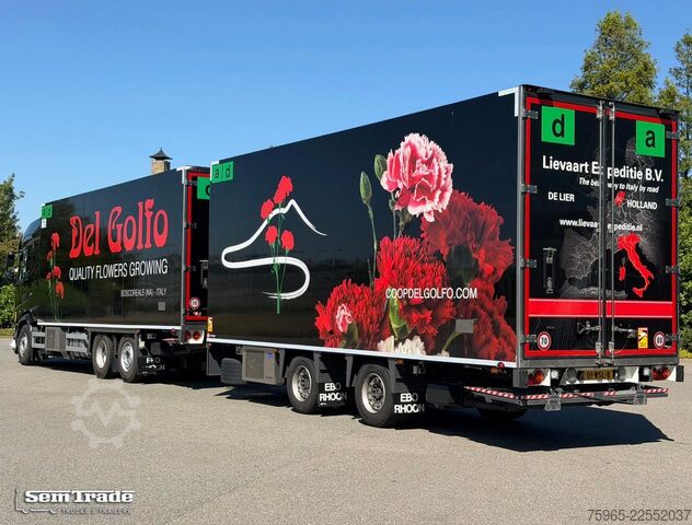 Camion frigorifique DAF XG 480 EURO 6E FAR 50 CC COMBI FLOWER WIDE CARRI