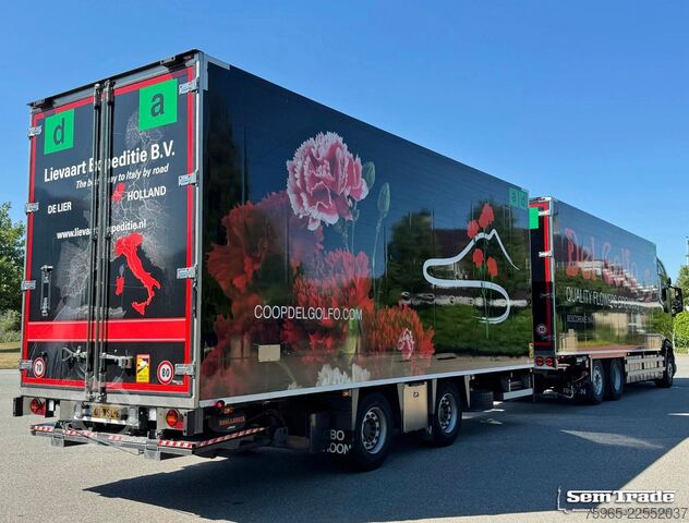 Camion frigorifique DAF XG 480 EURO 6E FAR 50 CC COMBI FLOWER WIDE CARRI