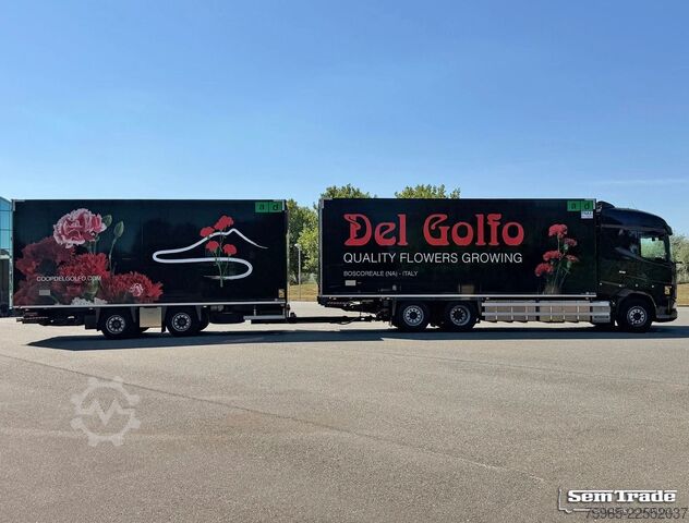 Camion frigorifique DAF XG 480 EURO 6E FAR 50 CC COMBI FLOWER WIDE CARRI